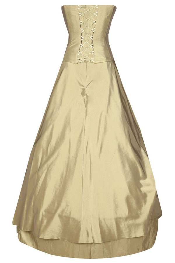 Sukienka FSU074 EKRI EKRI