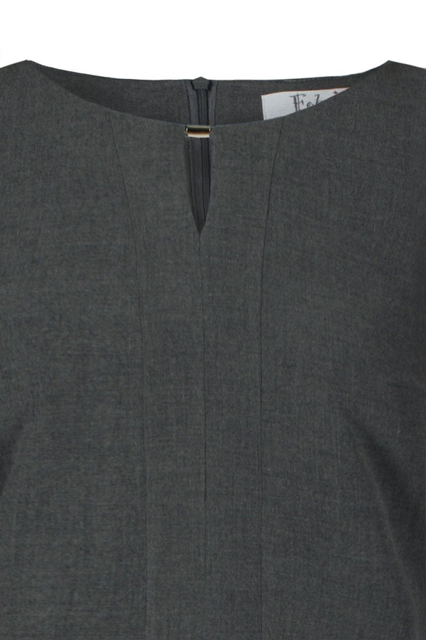 Sukienka FSU755 ZIELONY MORSKI