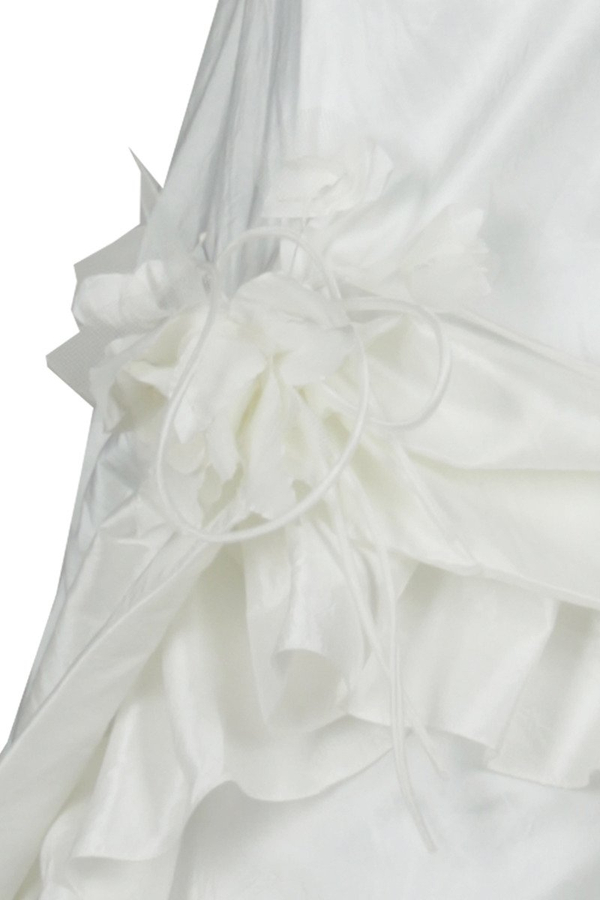 Sukienka FSU074 EKRI EKRI