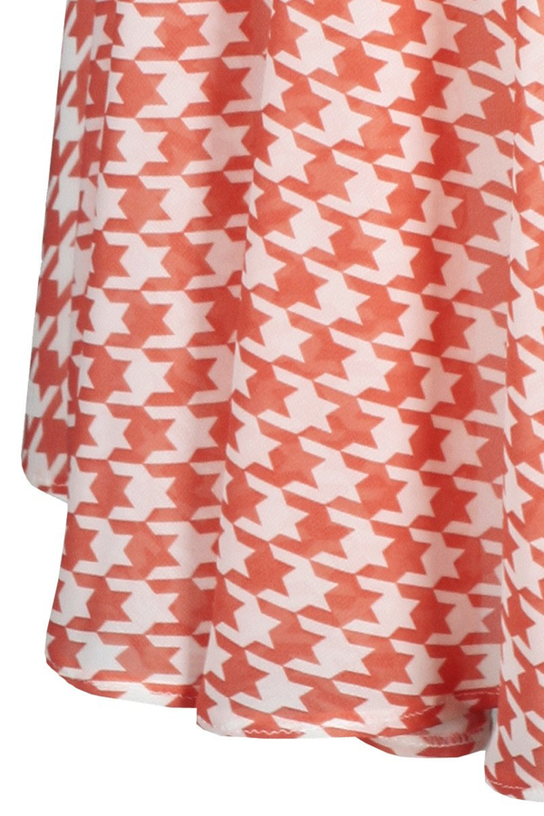 Sukienka FSU357 EKRI KORALOWY