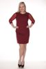 Sukienka FSU903 BORDOWY
