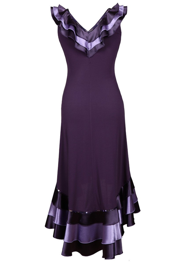 Sukienka FSU102 ŚLIWKOWY