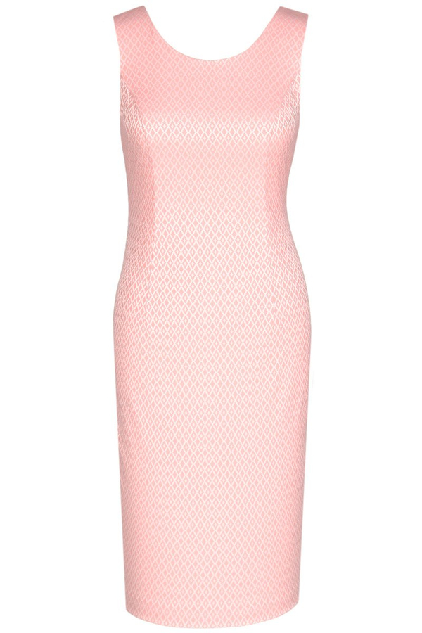 Sukienka FSU682 RÓŻOWY JASNY