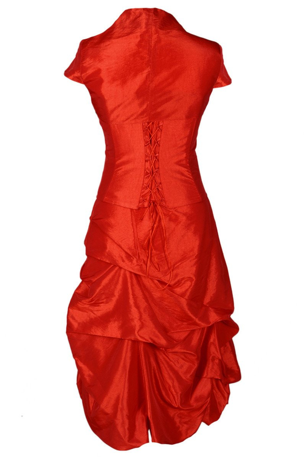 Sukienka FSU134 CZERWONY