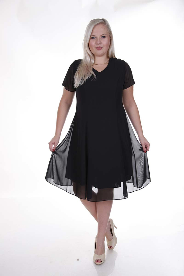 Sukienka FSU1047 CZARNY