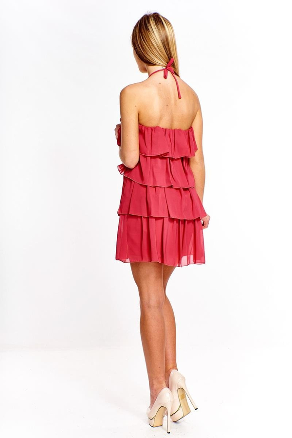 Sukienka FSU150 MALINOWY JASNY