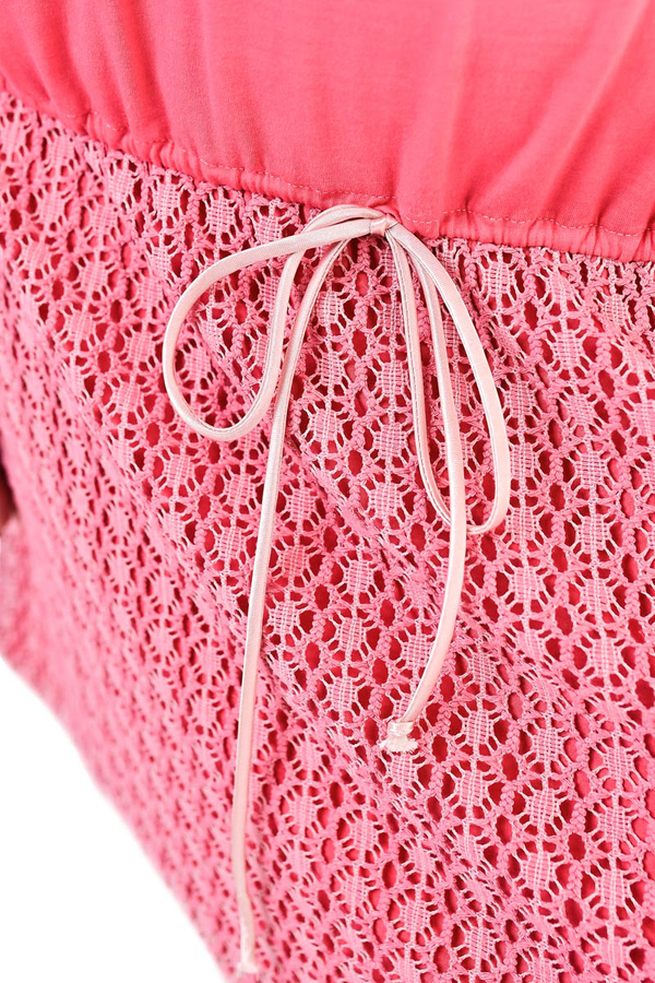 Tunika FTU1081 MALINOWY ombre