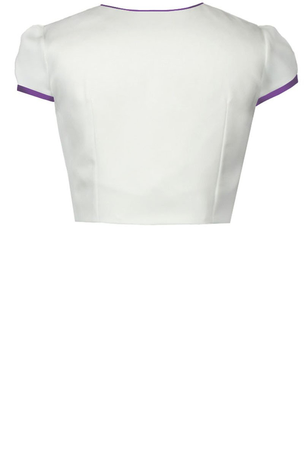 Bolerko FBL1114 EKRI+ŚLIWKOWY CIEMNY