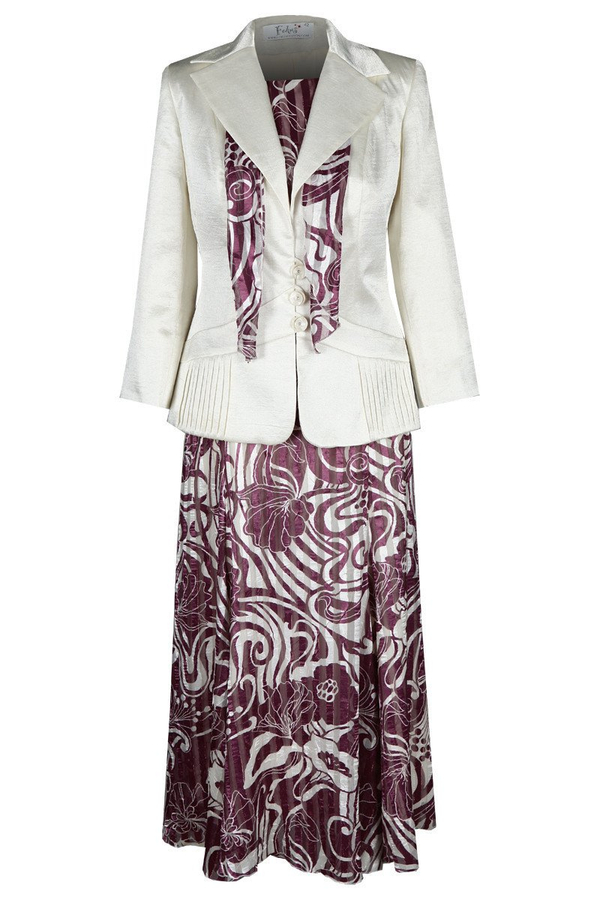 Garsonka FGA204 AMARANT CIEMNY EKRI