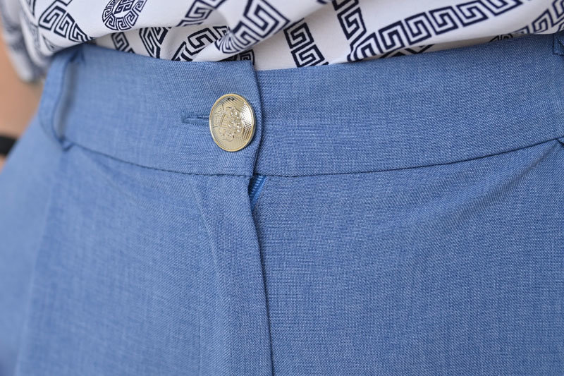 Spodnie FSD1053 JEANSOWY