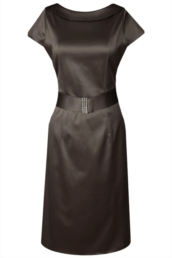 Sukienka FSU199 AMARANTOWY