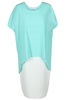 Tunika FTU639 TURKUSOWY ŚREDNI wzór