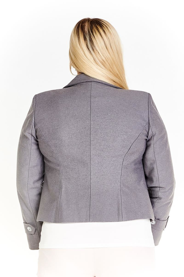 Żakiet FZA647 SZARY