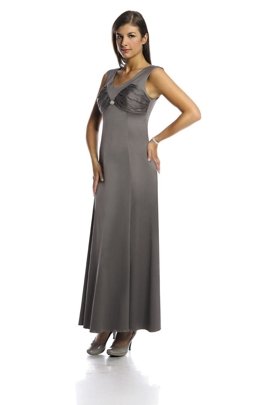 Sukienka FSU226 SZARY