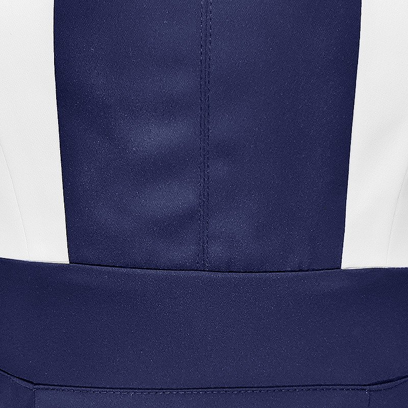 Sukienka FSU909 GRANATOWY + EKRI