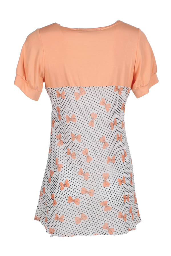 Tunic FTU380 WHITE ORANGE