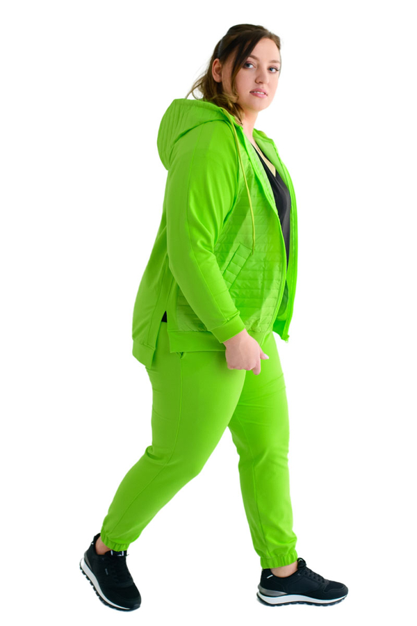 Spodnie FSD1078 SELEDYNOWY