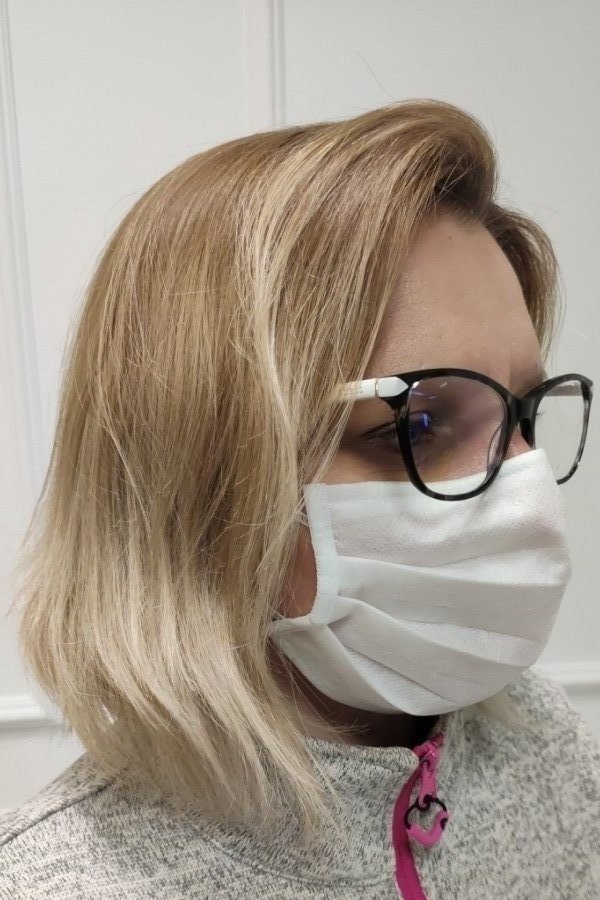 2 x Maseczka FokusMed z jonami srebra SilverPlus BIAŁY