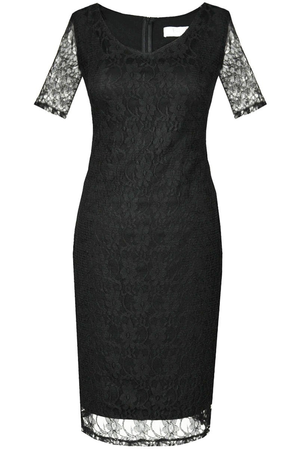 Sukienka FSU776 CZARNY