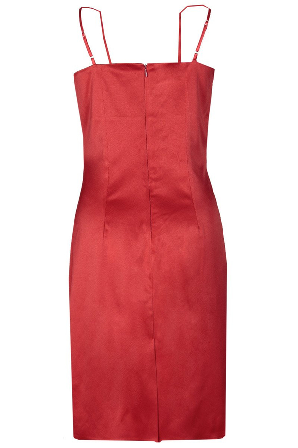 Sukienka FSU201 CZERWONY