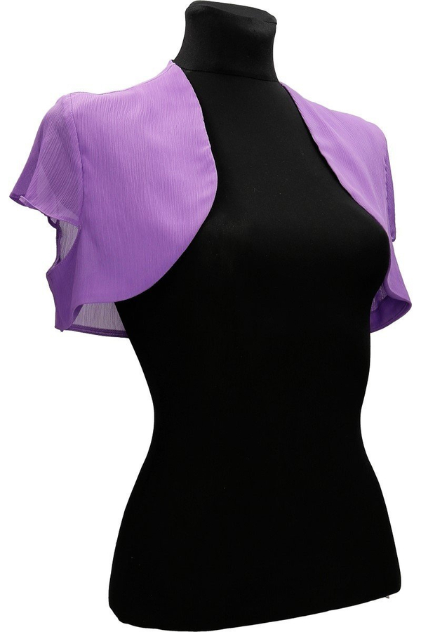 Bolerko FBL172 FIOLETOWY szyfon