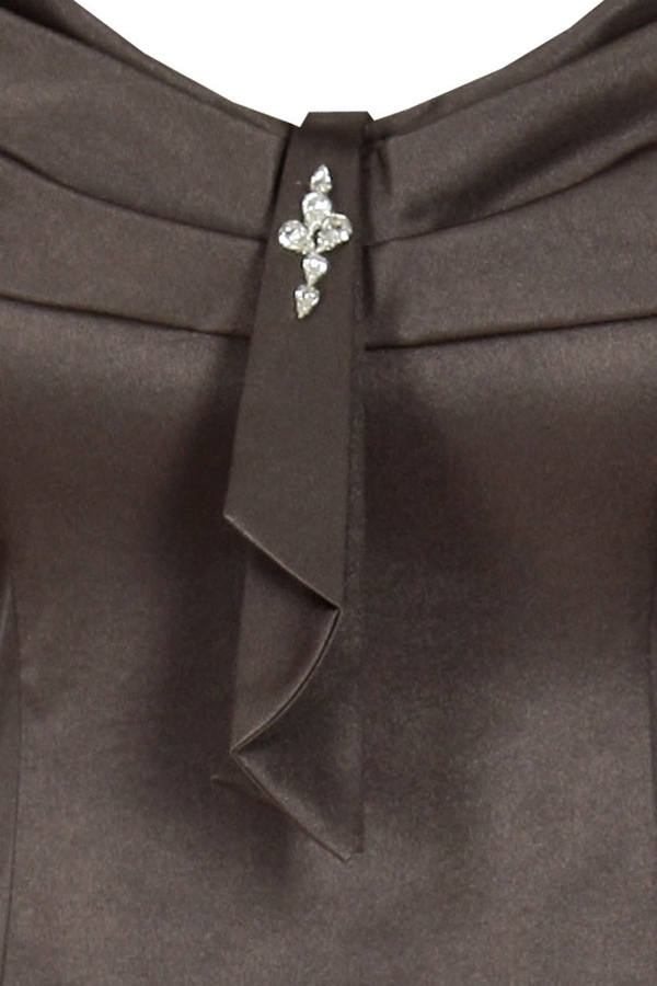 Dress FSU192 DARK CHOCOLATE