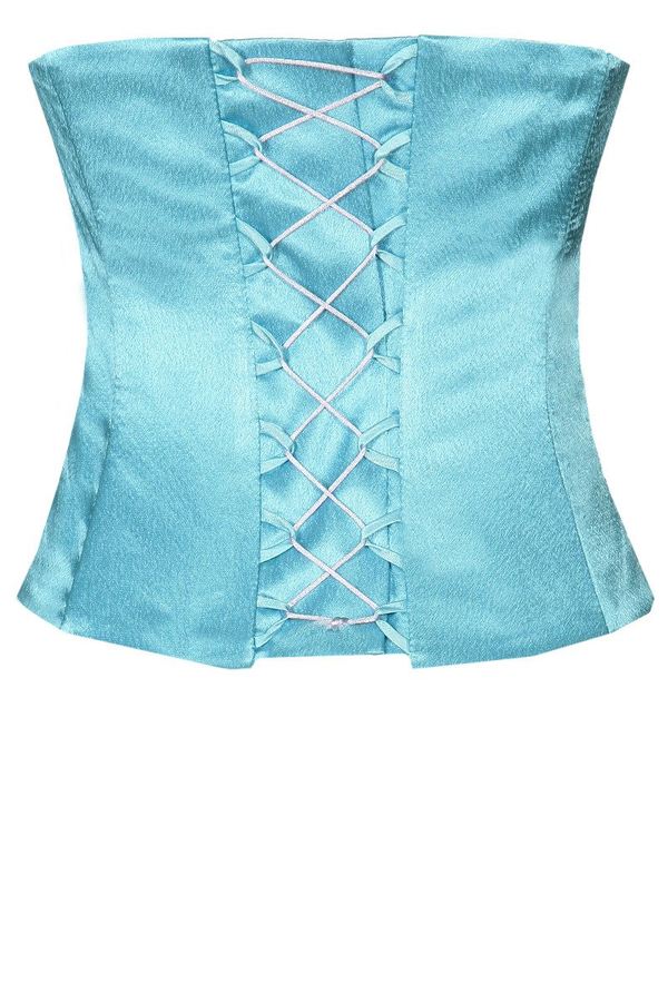 Gorset FGR042 TURKUSOWY