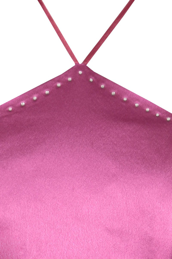 Gorset FGR047 AMARANTOWY ŚREDNI