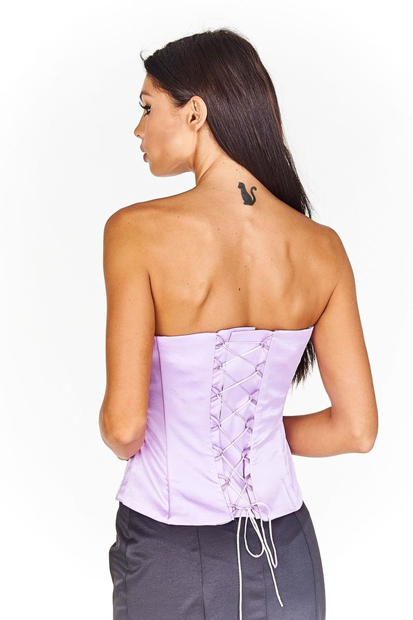 Gorset FGR042 FIOLETOWY