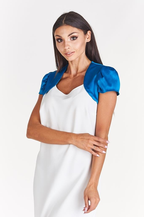 Bolerko FBL172A TURKUSOWY CIEMNY