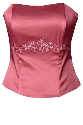 Gorset FGR042 MALINOWY JASNY