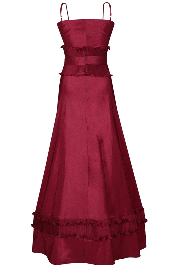 Sukienka FSU137 RUBINOWY