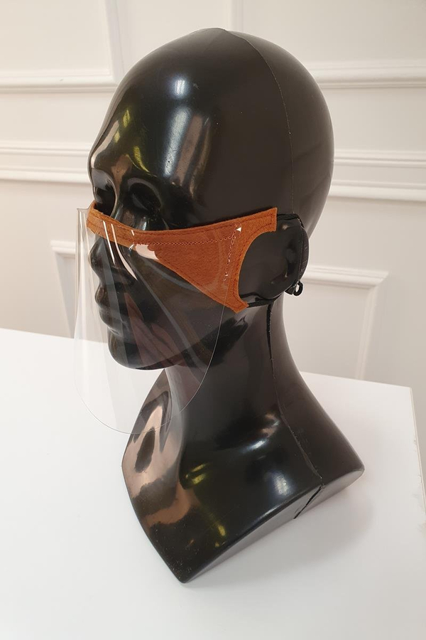 Półprzyłbica FokusMed mini przyłbica maska ochronna CAMEL