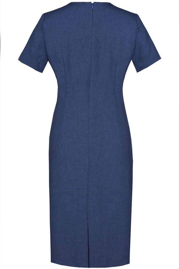 Sukienka FSU1012 JEANSOWY CIEMNY