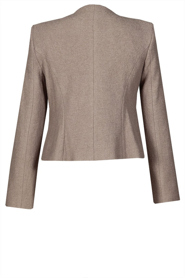 Żakiet FZA449 BEŻOWY CIEMNY