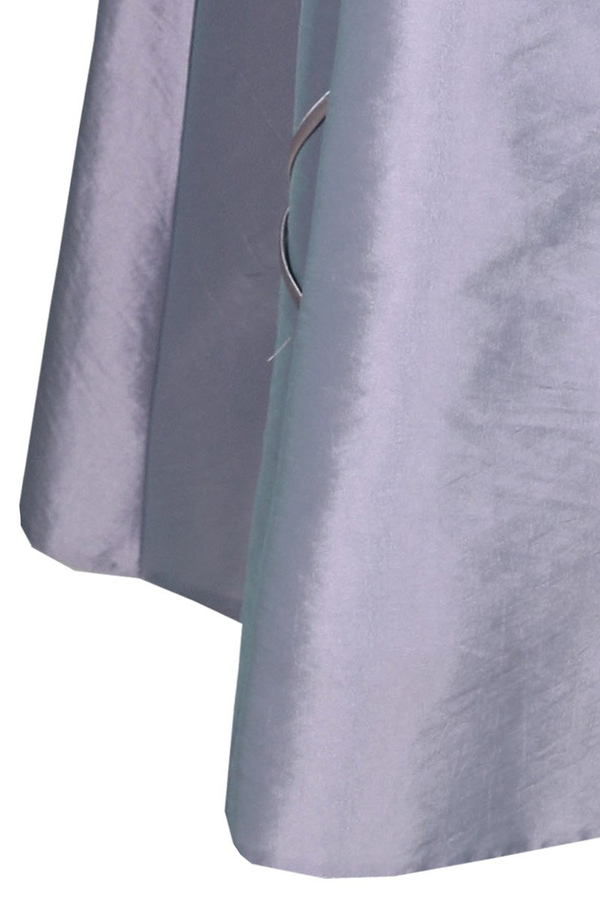 Sukienka FSU087 FIOLETOWO-SZARY