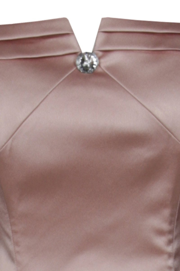 Sukienka FSU088 ŁOSOSIOWY CIEMNY