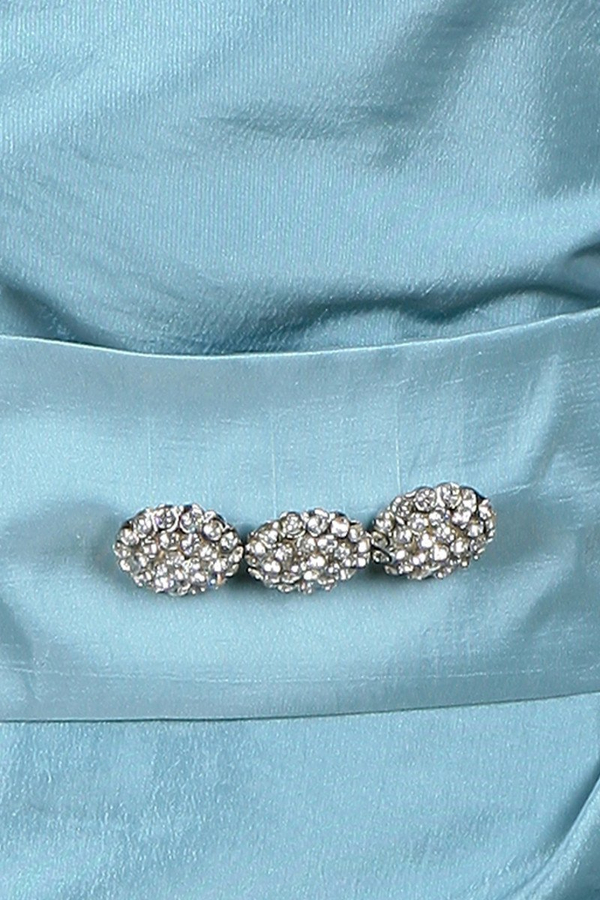 Sukienka FSU179 BŁĘKITNY CIEMNY