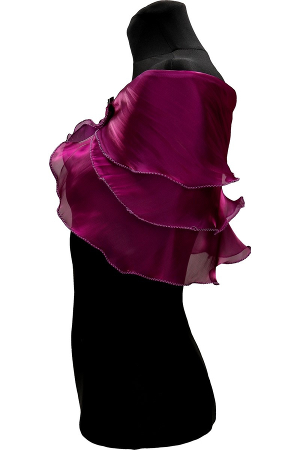 Bolerko FBL170 AMARANTOWY CIEMNY