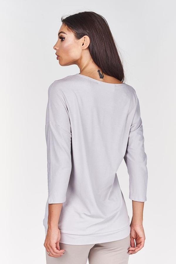 Bluzka FBZ951 SZARO-BEŻOWY