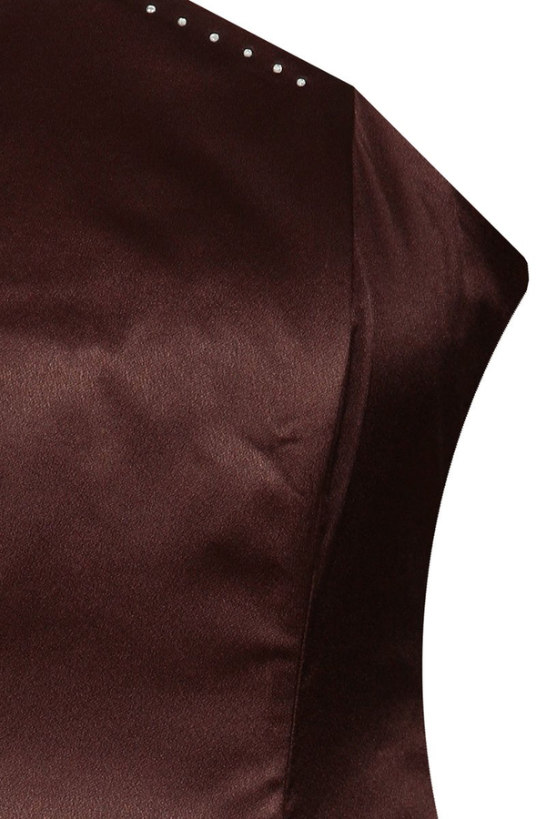 Gorset FGR047 CZEKOLADOWY