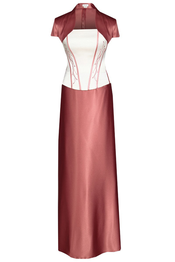 Sukienka FSU133 CEGLASTY