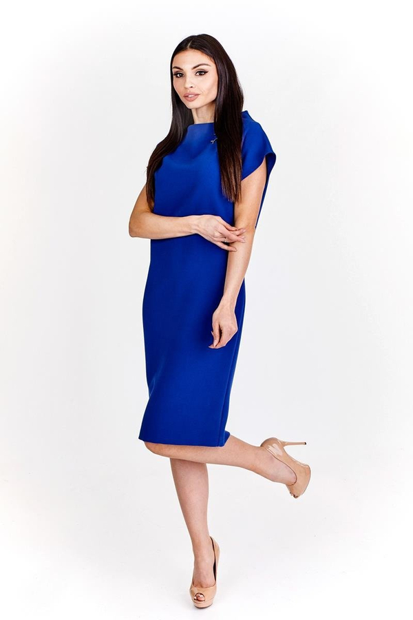 Sukienka FSU775 CHABROWY CIEMNY