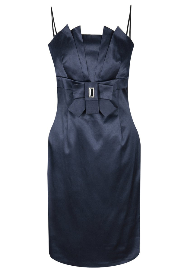 Sukienka FSU201 GRANATOWY