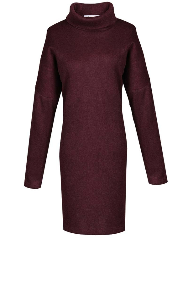 Sukienka FSU889 BORDOWY