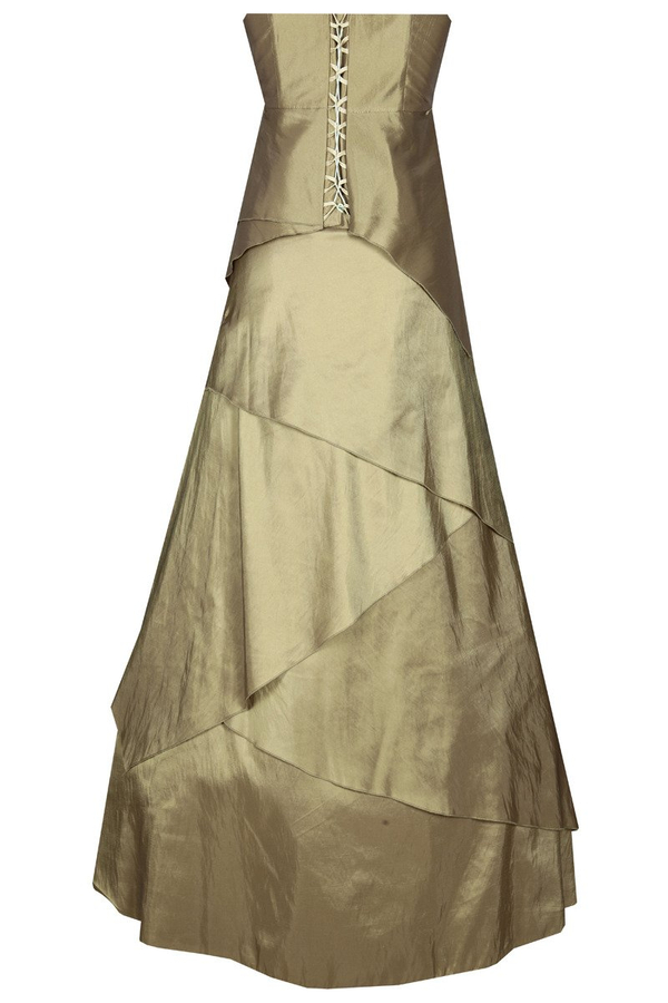 Sukienka FSU072 ZIELONY ZGNIŁY JASNY