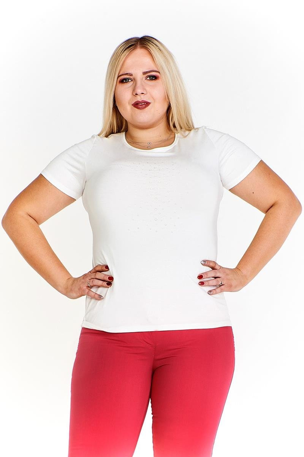 DARBET Bluzka  M1502 ekri