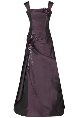 Sukienka FSU059 EKRI CIEMNY