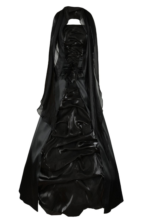 Sukienka FSU037 CZARNY