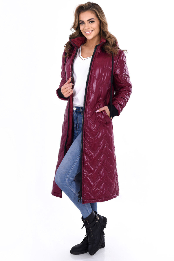 Płaszcz FPL1094 BORDOWY